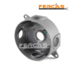 Caja octagonal de 3/4" (100x40MM)