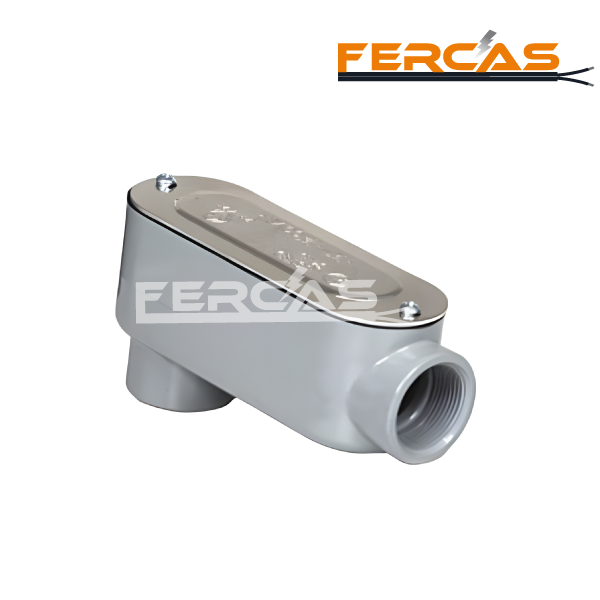 Caja de aluminio 1-1/4" serie 3 tipo LB