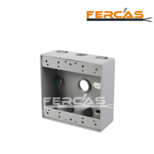 Caja cuadrada de aluminio 1" x7 SAL