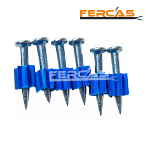 Clavos de disparo azul 1"