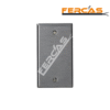 Tapa rectangular con empaque hermético pesada (4X2)